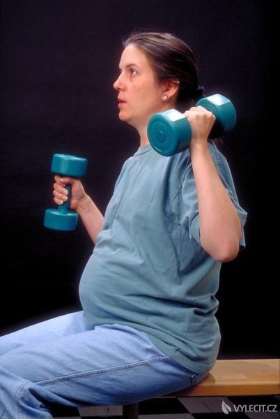 Cvičení v těhotenství, autor: George Stepanek