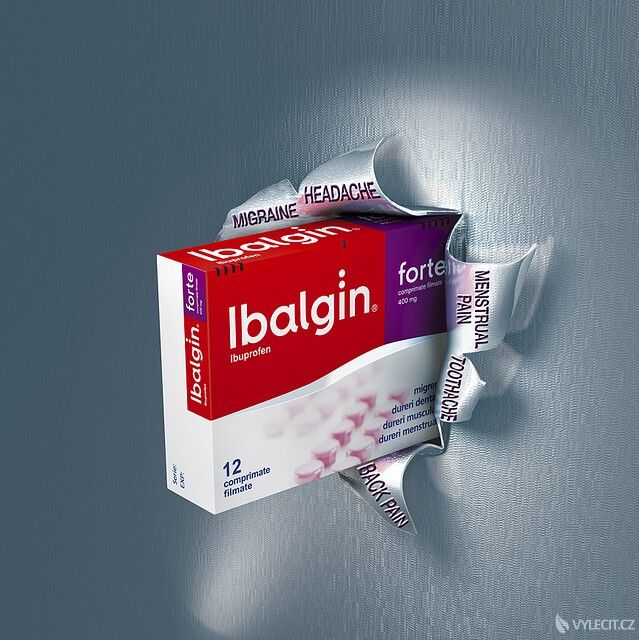 Ibalgin jsou růžové potahované tablety s obsahem ibuprofenu, autor: 3Duckies
