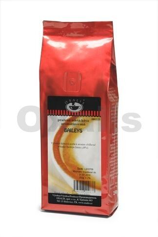 Baileys 250g – káva,aromatizovaná, mletá. Zdroj oxalis.cz
