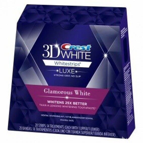Bělící pásky Crest 3D Glamorous White